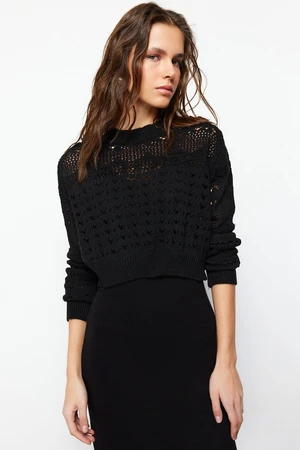 Trendyol Black Midi Knitwear Sweater Dress Suit