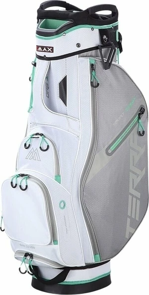 Big Max Terra Sport White/Silver/Mint Torba na wózek golfowy