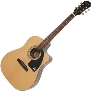 Epiphone AJ-100CE Natural Elektroakustická kytara Dreadnought