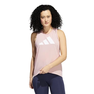 Dámské tílko adidas  3-Bar Logo Tank Wonder Mauve