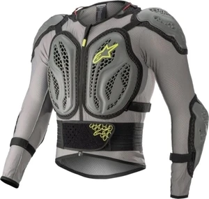 Alpinestars Chránič těla Bionic Action V2 Protection Jacket Gray/Black/Yellow Fluo S