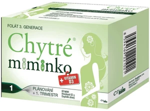 Chytré miminko + Vitamin D3 60 tablet
