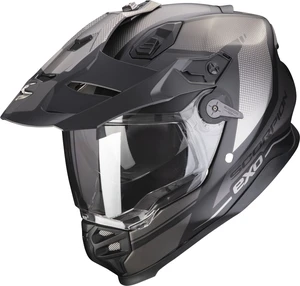 Scorpion ADF-9000 AIR TRAIL Matt Black/Silver S Kask