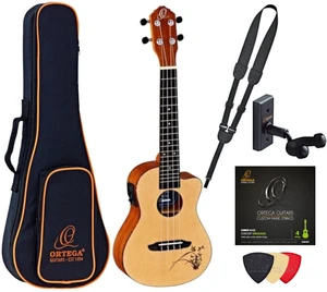 Ortega RU5CE Deluxe SET Natural Koncert ukulele