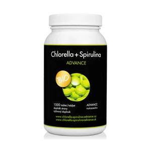 Advance Chlorella + Spirulina BIO 1000 tablet