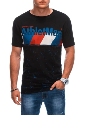 Edoti Men's printed t-shirt