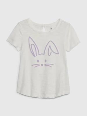 GAP Kids T-shirt organic hare - Girls