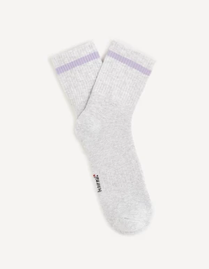 Light grey men's socks Celio Dihalf