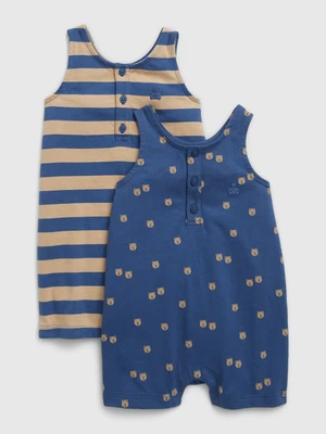 GAP Baby Overall Sleeveless, 2 pcs - Boys