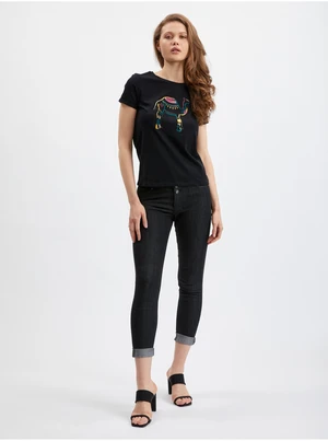 Orsay Black Womens T-Shirt - Women