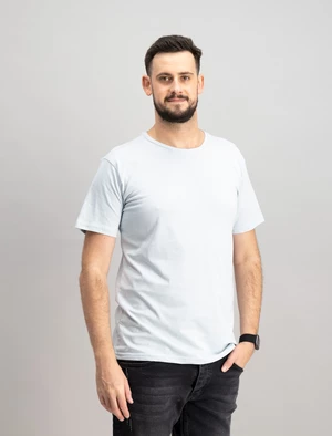 Maglietta da uomo Trendyol TMNSS21TS0808/WHİTE