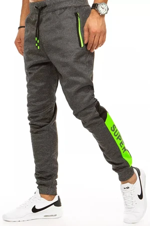 Dark grey Mens Sweatpants UX2947