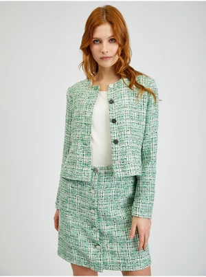 Orsay Green Ladies Patterned Jacket - Women