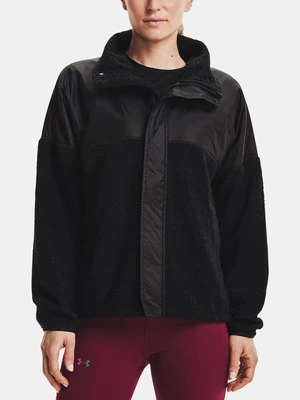 Under Armour Jacket UA Mission Boucle Swacket-BLK - Women