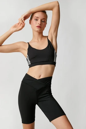 Koton Sports Biker Leggings with Waist Detail.