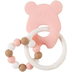 NATTOU Teether Lapidou kousátko Pink 4 m+ 1 ks