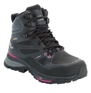 Jack Wolfskin Force Trekker Texapore Mid EU 42, black/pink Dámské boty