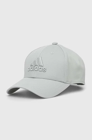 Kšiltovka adidas Performance tyrkysová barva, s aplikací