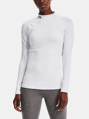 Under Armour T-Shirt UA CG Authentics Mockneck-WHT - Women