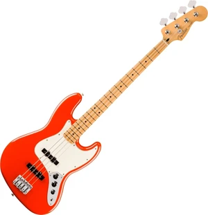 Fender Player II Series Jazz Bass MN Coral Red Elektrická baskytara