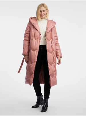 Orsay Women's Old Pink Down Coat - Women's