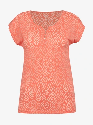 Orange women's t-shirt CAMAIEU