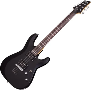 Schecter C-6 Deluxe Satin Black E-Gitarre