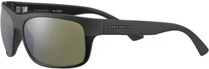 Serengeti Pistoia Matte Black/Shiny Black/Mineral Polarized Occhiali sportivi