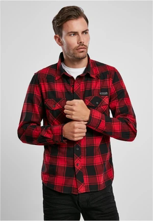 Plaid shirt red/black