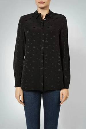 Tommy Hilfiger Shirt - NISSE VISCOSE BLOUSE black