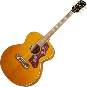 Epiphone Masterbilt J-200 Aged Natural Antique Jumbo Elektro-Akustikgitarren