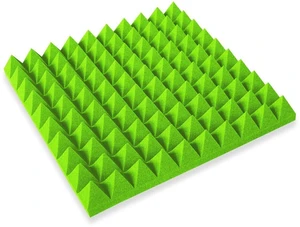 Mega Acoustic PA-PMP7 115x195x7 Green Panneau de mousse absorbant