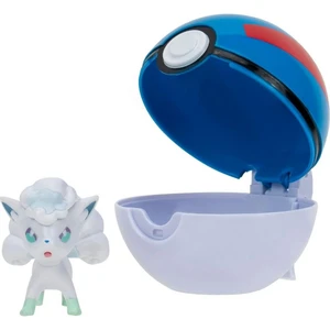 Jazwares Pokémon Clip N Go Poké Ball Alolan vulpix