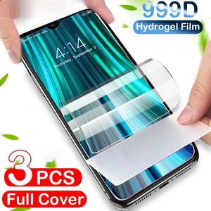 3PCS For ZTE Blade A3 A5 A7 2020 2019 Hydrogel Film Screen Protector On ZTE Blade 20 Smart V10 Vita Protective Film Not Glass