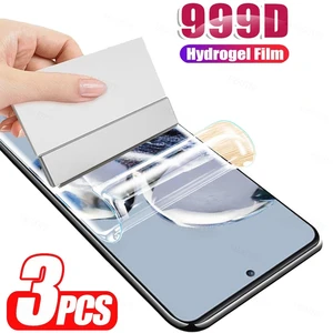 3Pcs Hydrogel Film For Xiaomi Mi 12 Pro 11 Ultra Screen Protector Mi 11 Lite 11T Pro 10 9 9T 8 11i 10 T Note 10 12X 12 Lite Film