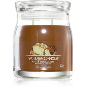 Yankee Candle Spiced Banana Bread vonná svíčka Signature 368 g