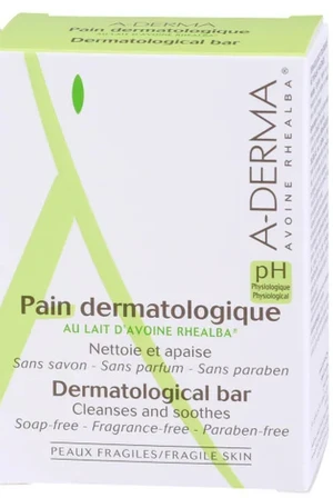 A-DERMA Pain dermatologique Dermatologická mycí kostka 100 g