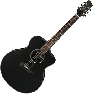 Ibanez JGM5-BSN Black Satin-Natural Guitare Jumbo acoustique-électrique