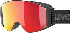 UVEX g.gl 3000 TOP Black Mat/Mirror Red/Polavision Lyžařské brýle