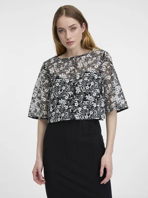 Black women's patterned blouse ORSAY