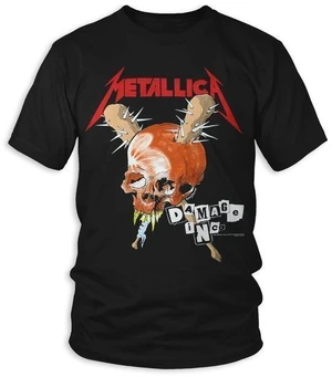 Metallica T-Shirt Damage Inc Unisex Black 2XL