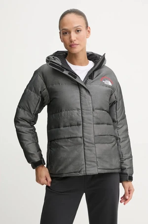 Péřová bunda The North Face TNF x 30th Years HMLYN dámská, šedá barva, zimní, NF0A88YW1OA1