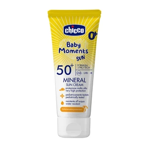 CHICCO Krém dětský na opalování s minerály SPF50+ 75ml, 0m+