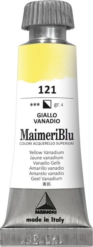 Maimeri Blu Akvarelová barva Yellow Vanadium 121 12 ml 1 ks