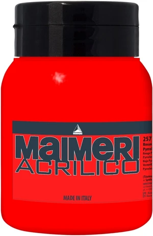 Maimeri Acrilico Akrylová barva Pyrrole Red 257 500 ml 1 ks