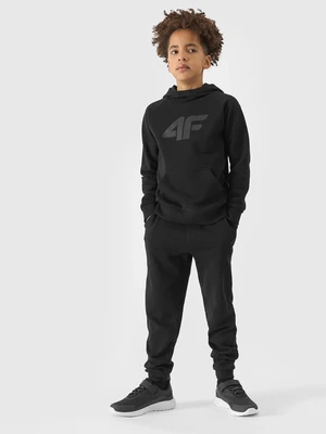 4F jogger sweatpants for boys - black