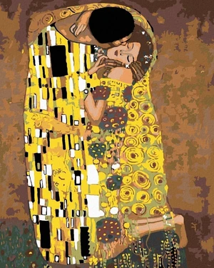 Zuty Peinture au diamant Baiser (Gustav Klimt)