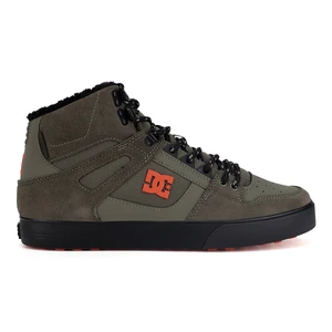 Sportovní DC Shoes PURE HIGH-TOP WC WNT ADYS400047-DOO Syntetický materiál,Přírodní kůže (useň) - Semiš