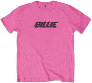 Billie Eilish Tričko Racer Logo & Blohsh Unisex Pink M