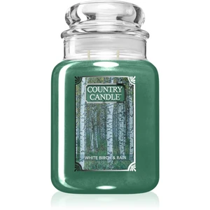 Country Candle White Birch & Rain vonná svíčka 737 g